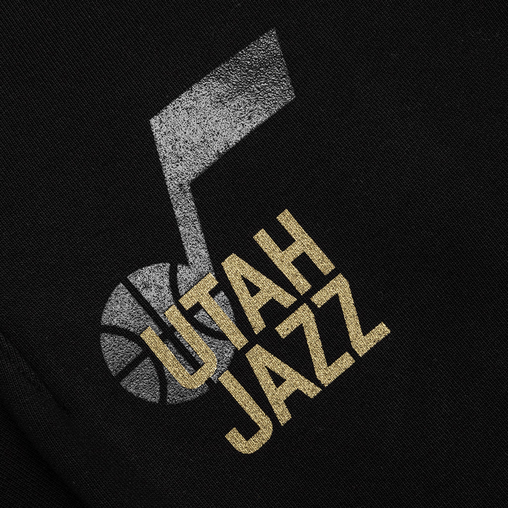 NBA Utah Jazz High Note Sweatpants - Black