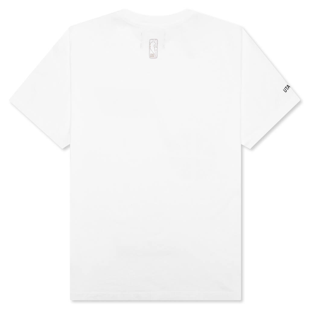 NBA Utah Jazz Simply Jazz Tee - White