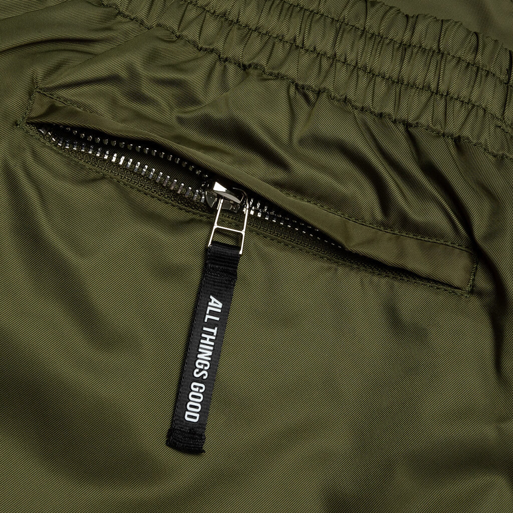 O’Keefe Asymmetrical Pant - Olive