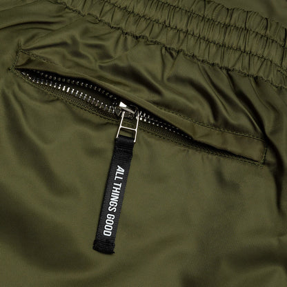O’Keefe Asymmetrical Pant - Olive