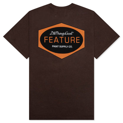 Painter Tee - Bitter Chocolate
