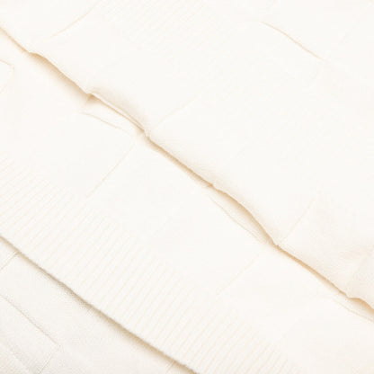 Palmer Checked L/S Sweater Polo - Clubhouse Cream