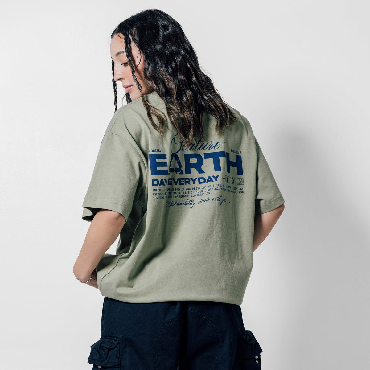 Sustained Earth Tee - Oatmeal