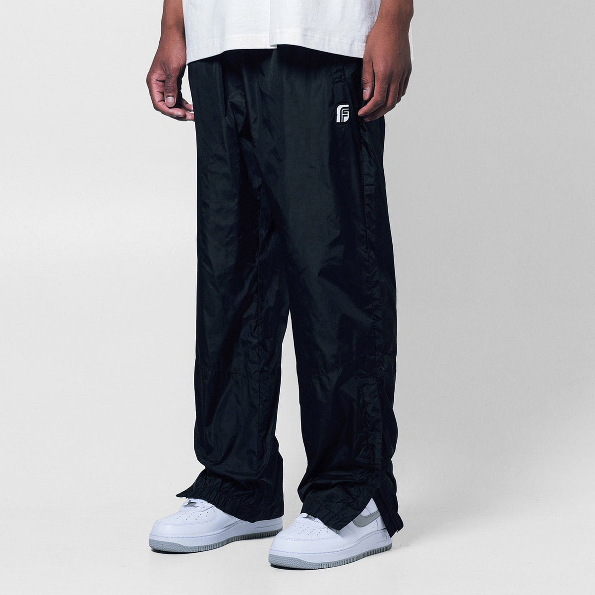 Track Pant - Black/Ivory/Royal