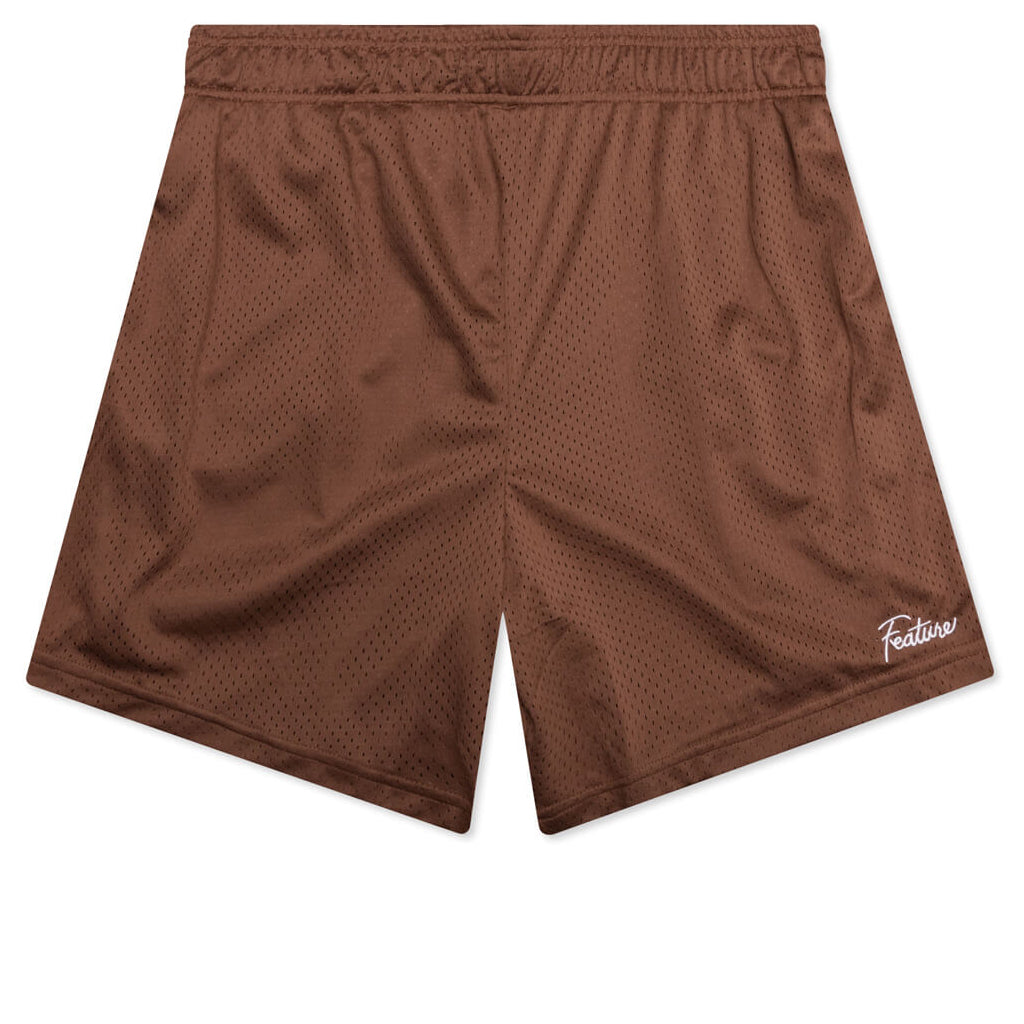 West Mesh Shorts - Brown