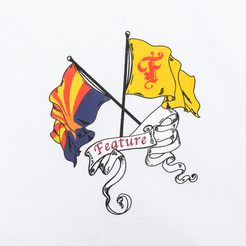 Feature x ASU Flag Tee - White