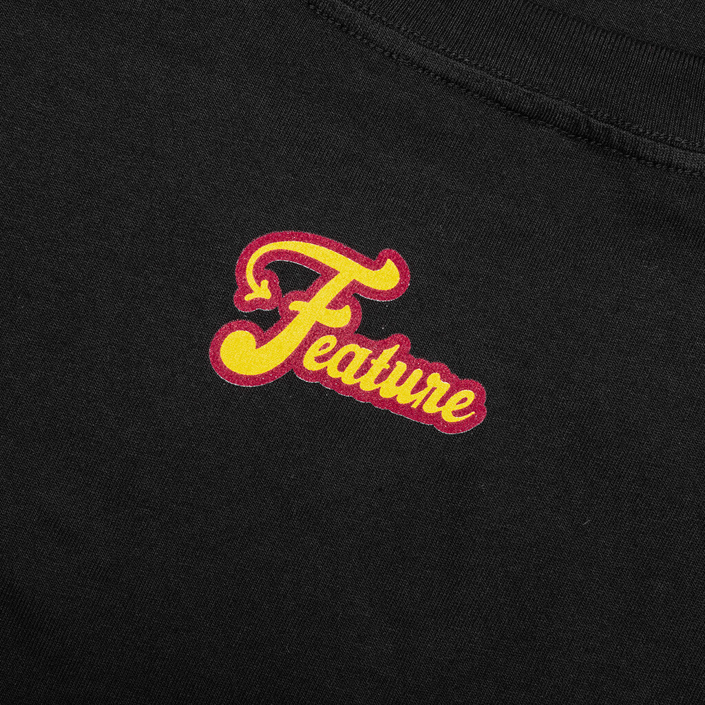 Feature x ASU Flame Tee - Black