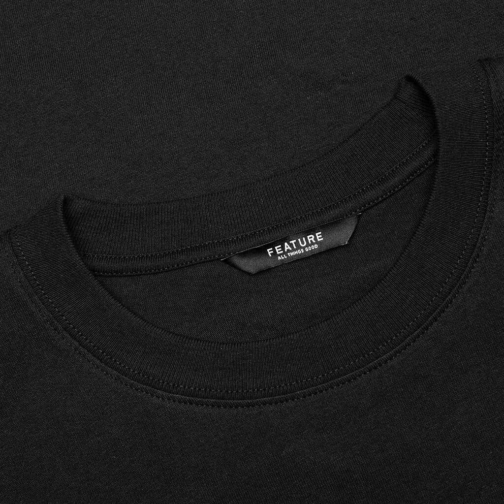 Feature x ASU Flame Tee - Black