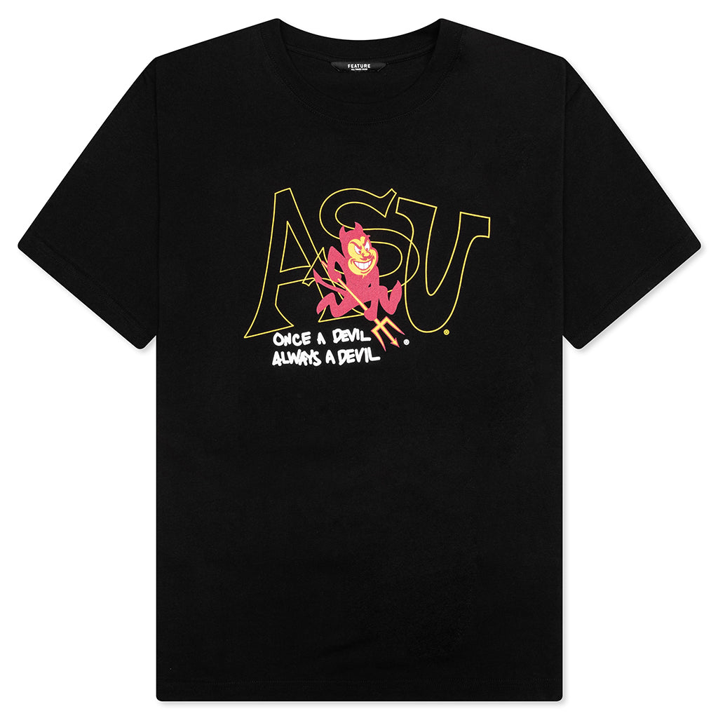 Feature x ASU Fork Em Devils Tee - Black