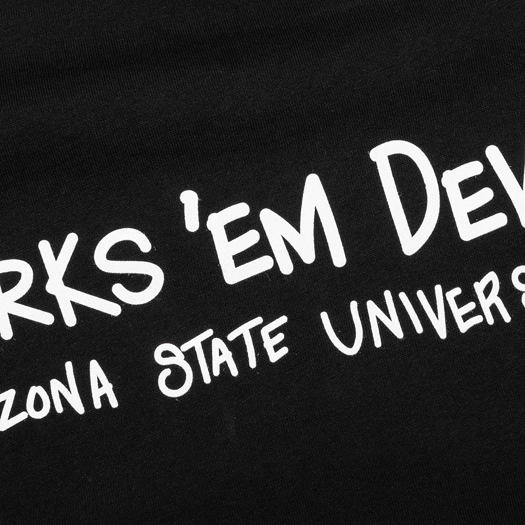 Feature x ASU Fork Em Devils Tee - Black