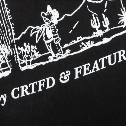 Feature x CRTFD T-Shirt - Black