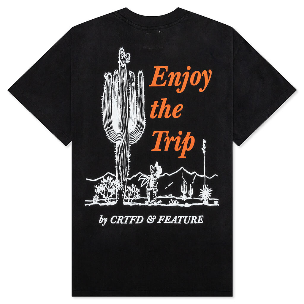 Feature x CRTFD T-Shirt - Black