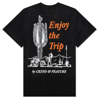 Feature x CRTFD T-Shirt - Black