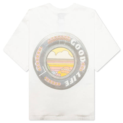 Feature x CRTFD Wellness Racing T-Shirt - White