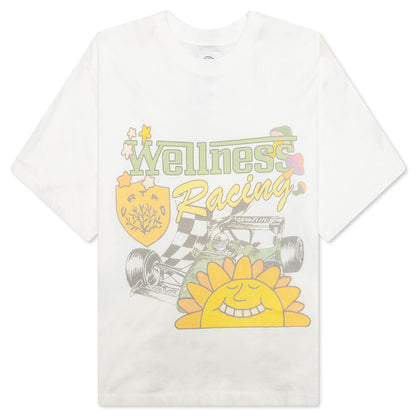 Feature x CRTFD Wellness Racing T-Shirt - White