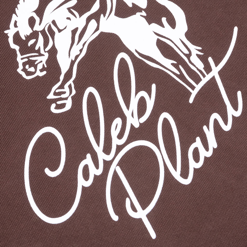 Feature x Caleb Plant Rodeo Hoodie - Brown