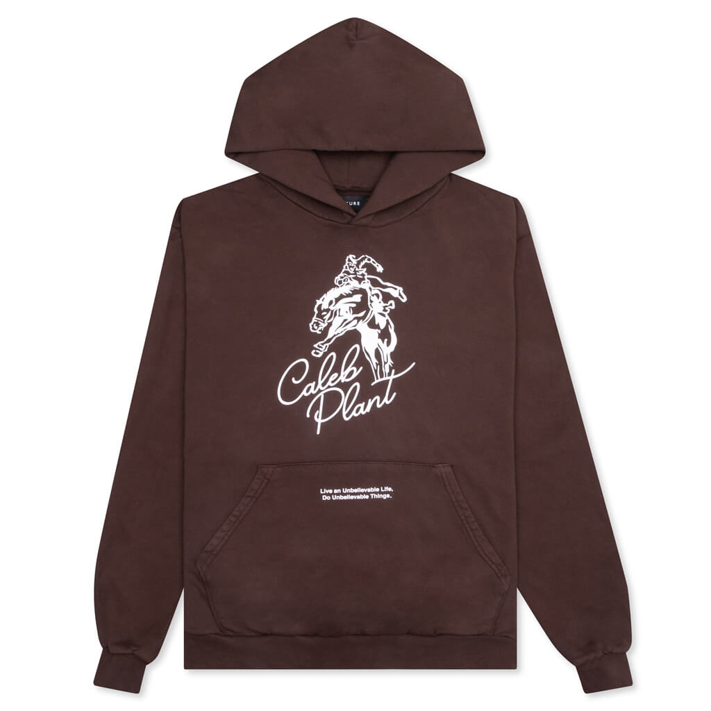 Feature x Caleb Plant Rodeo Hoodie - Brown