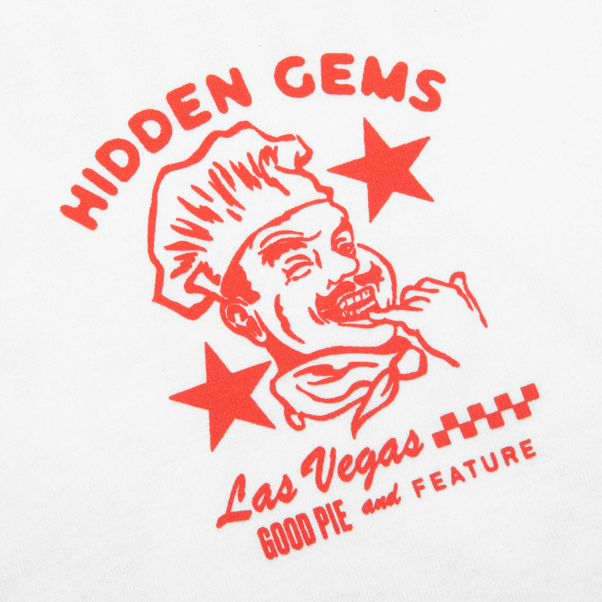 Feature x Good Pie Good Hot Tee - White