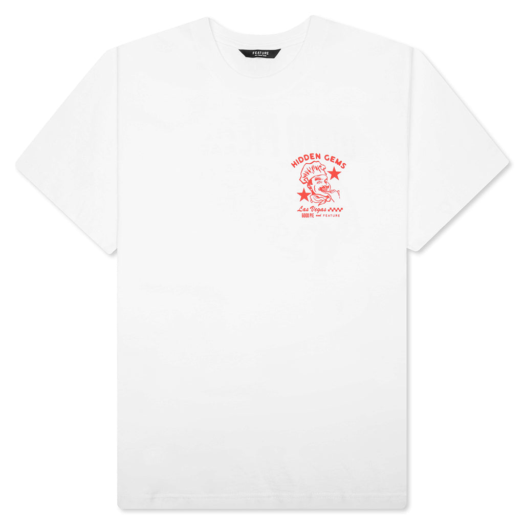 Feature x Good Pie Good Hot Tee - White
