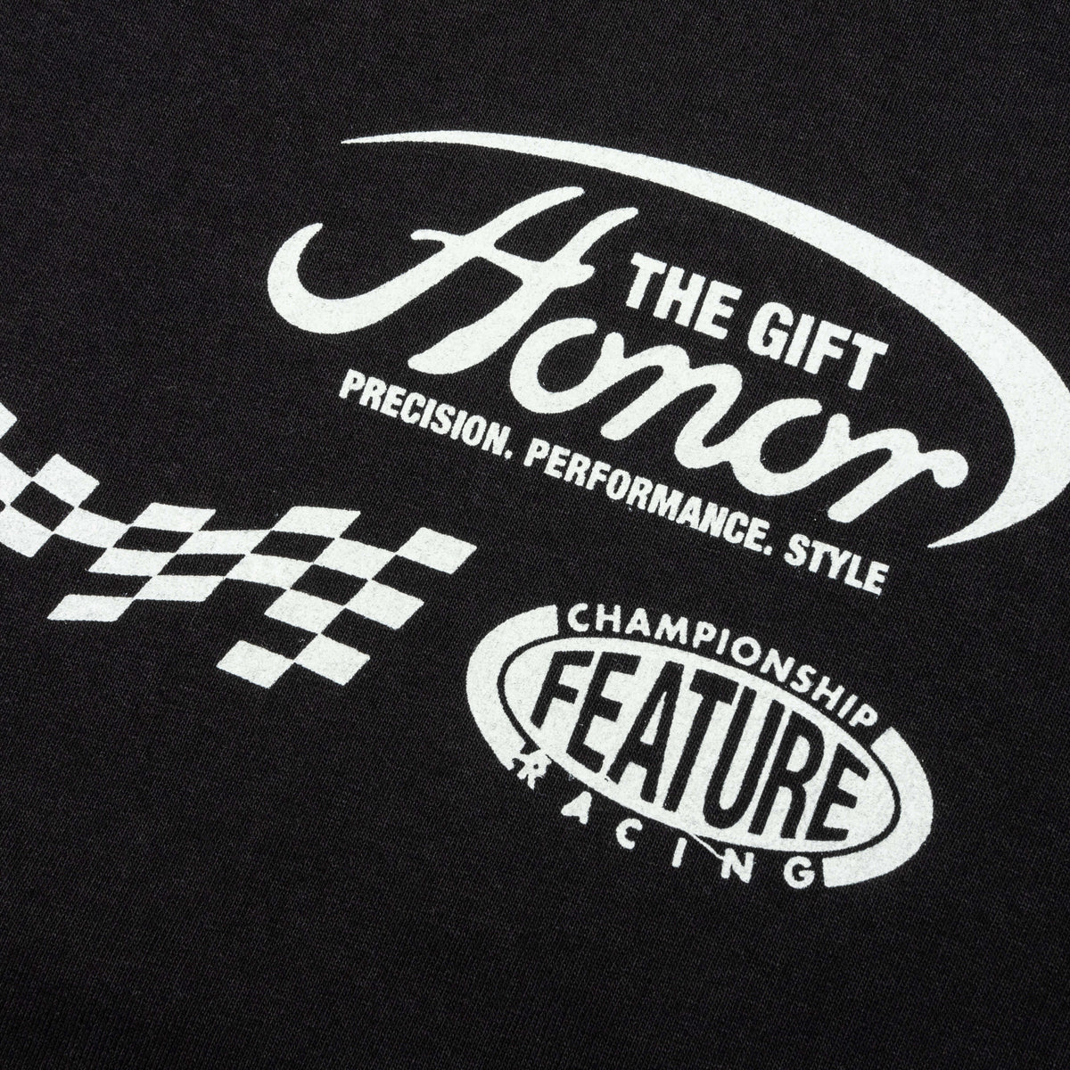 Feature x Honor The Gift Fastest Rides L/S Tee - Faded Black