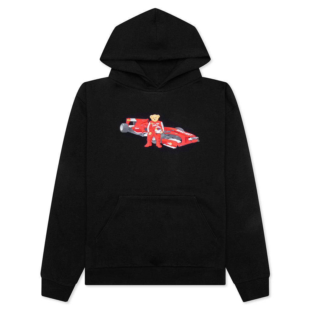 Feature x Market Formula Bear Hoodie - Black