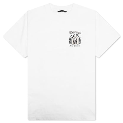Feature x Market in the Alley Tee - White