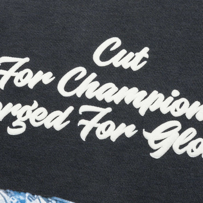 Feature x Represent Champion Rings T-Shirt - Stained Black