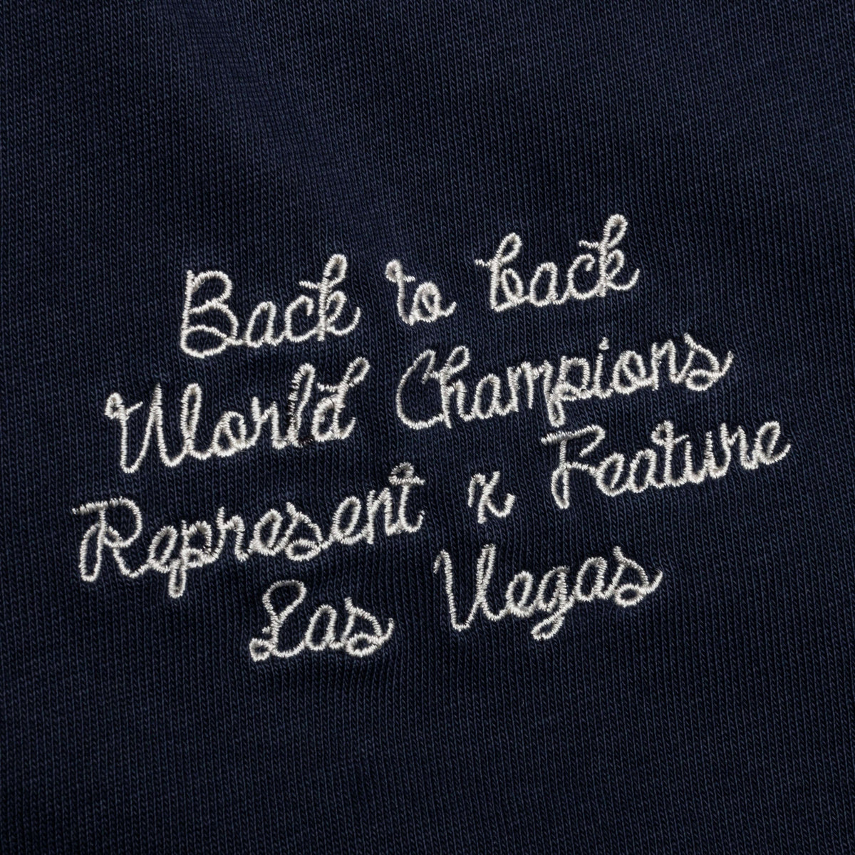 Feature x Represent Champions L/S T-Shirt - Midnight Navy