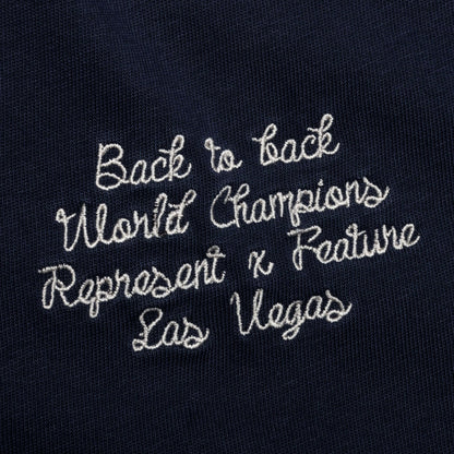 Feature x Represent Champions L/S T-Shirt - Midnight Navy