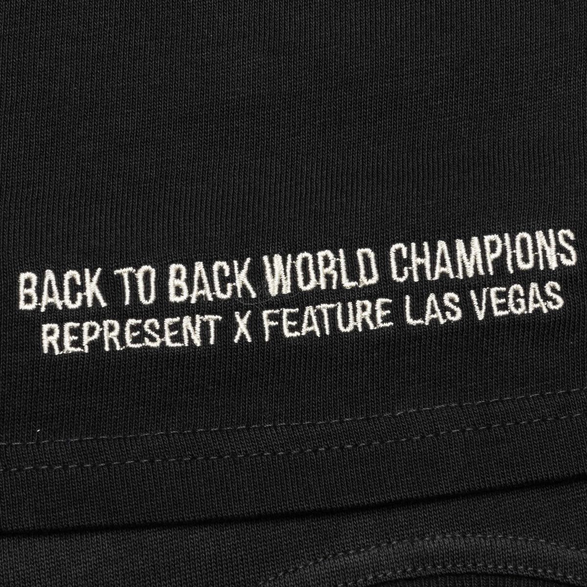 Feature x Represent Champions T-Shirt - Stained Black