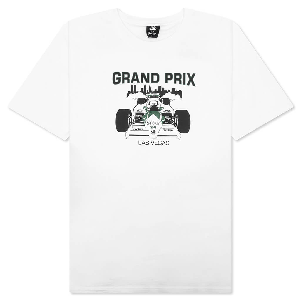 Feature x Sinclair Grand Prix Tee - White
