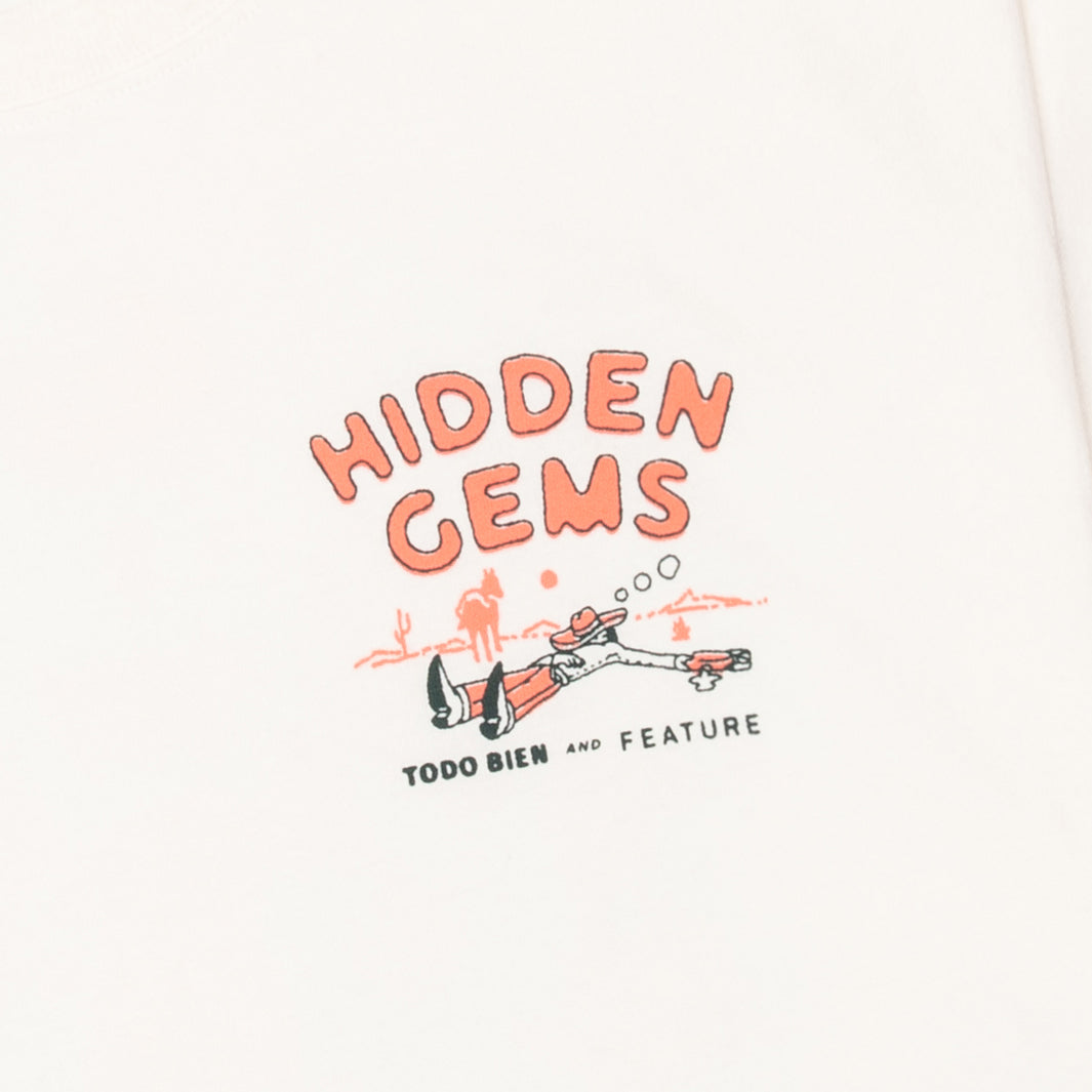 Feature x Todo Bien Agave Desert Tee - Cannoli Cream