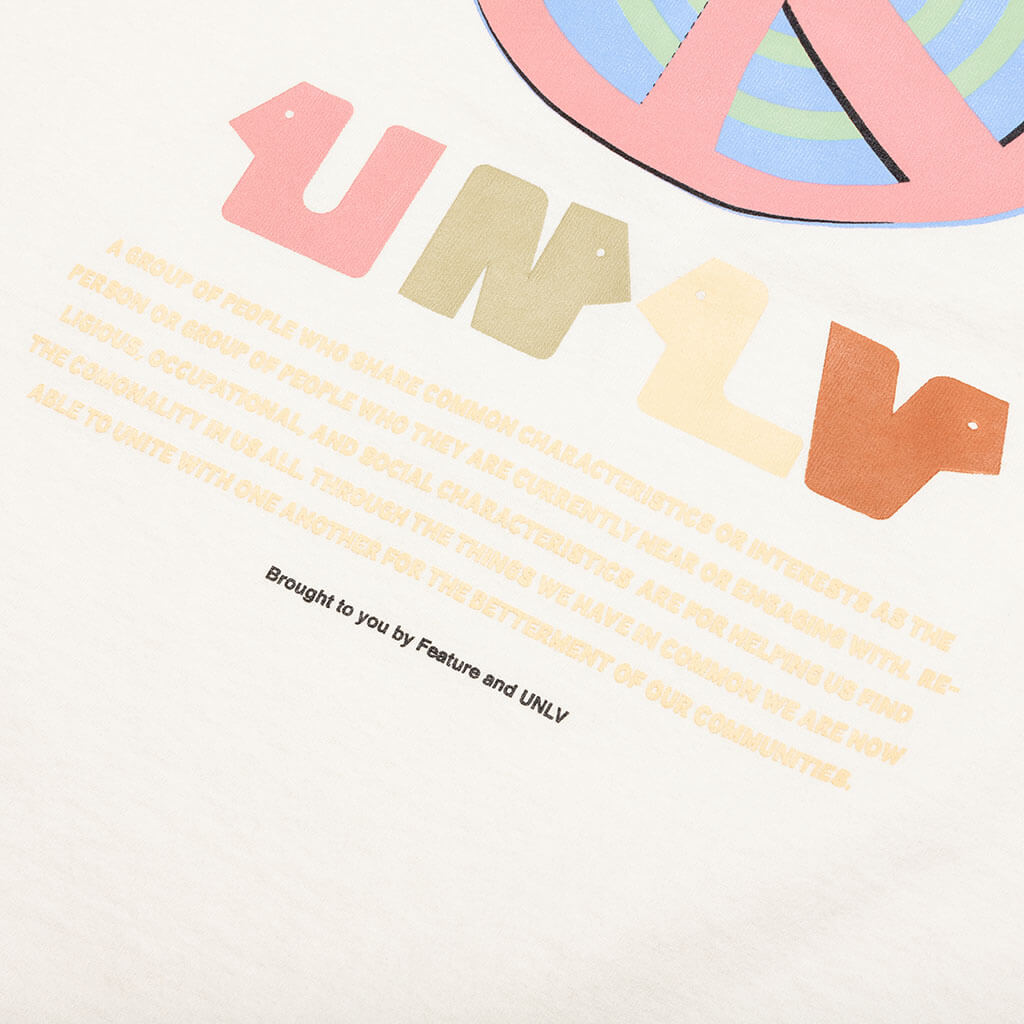 Feature x UNLV Common Unity Tee - Cannoli Cream