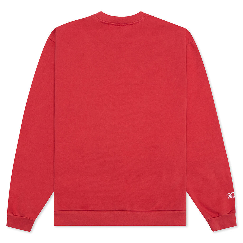 Feature x UNLV Love and Basketball Crewneck - Pigment Red