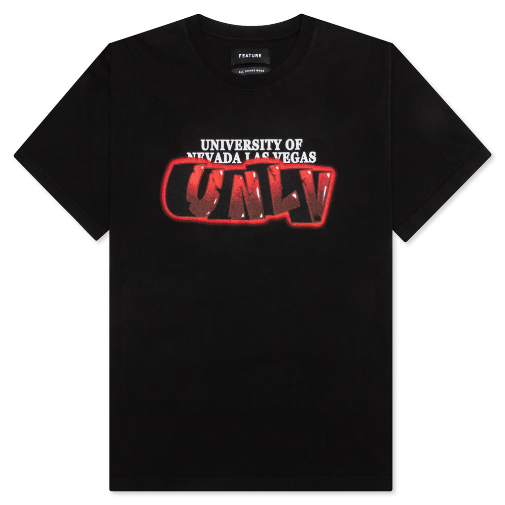 Feature x UNLV Raffiti Tee - Black