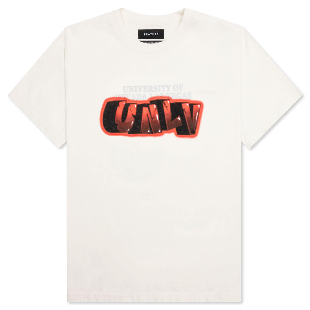 Feature x UNLV Raffiti Tee - Cannoli Cream
