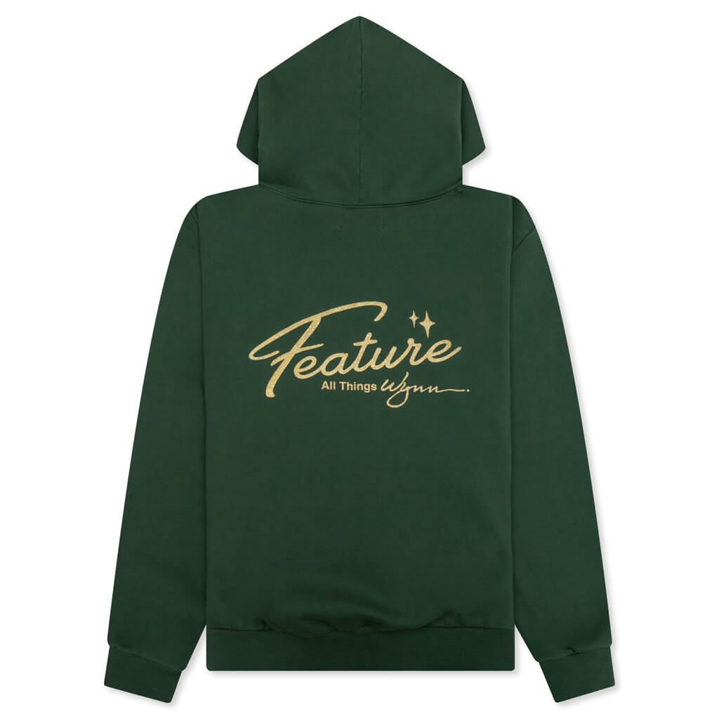 Wynn Shine Hoodie - Dark Green