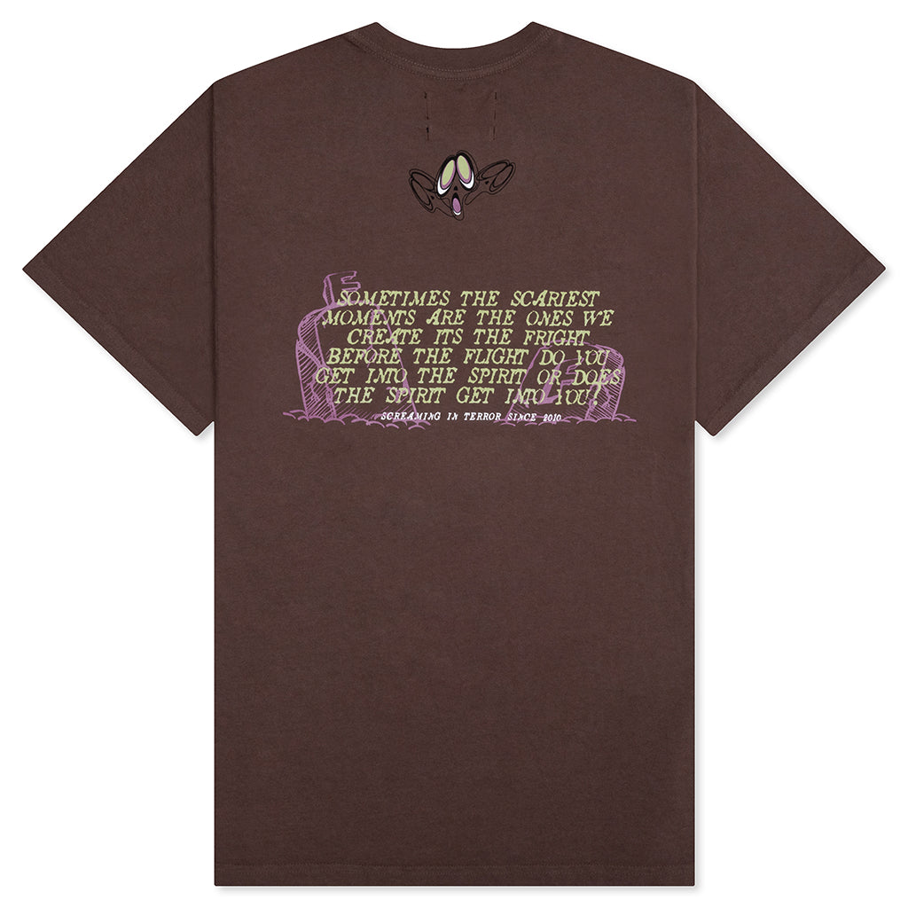 Halloween Fright or Flight T-Shirt - Shale