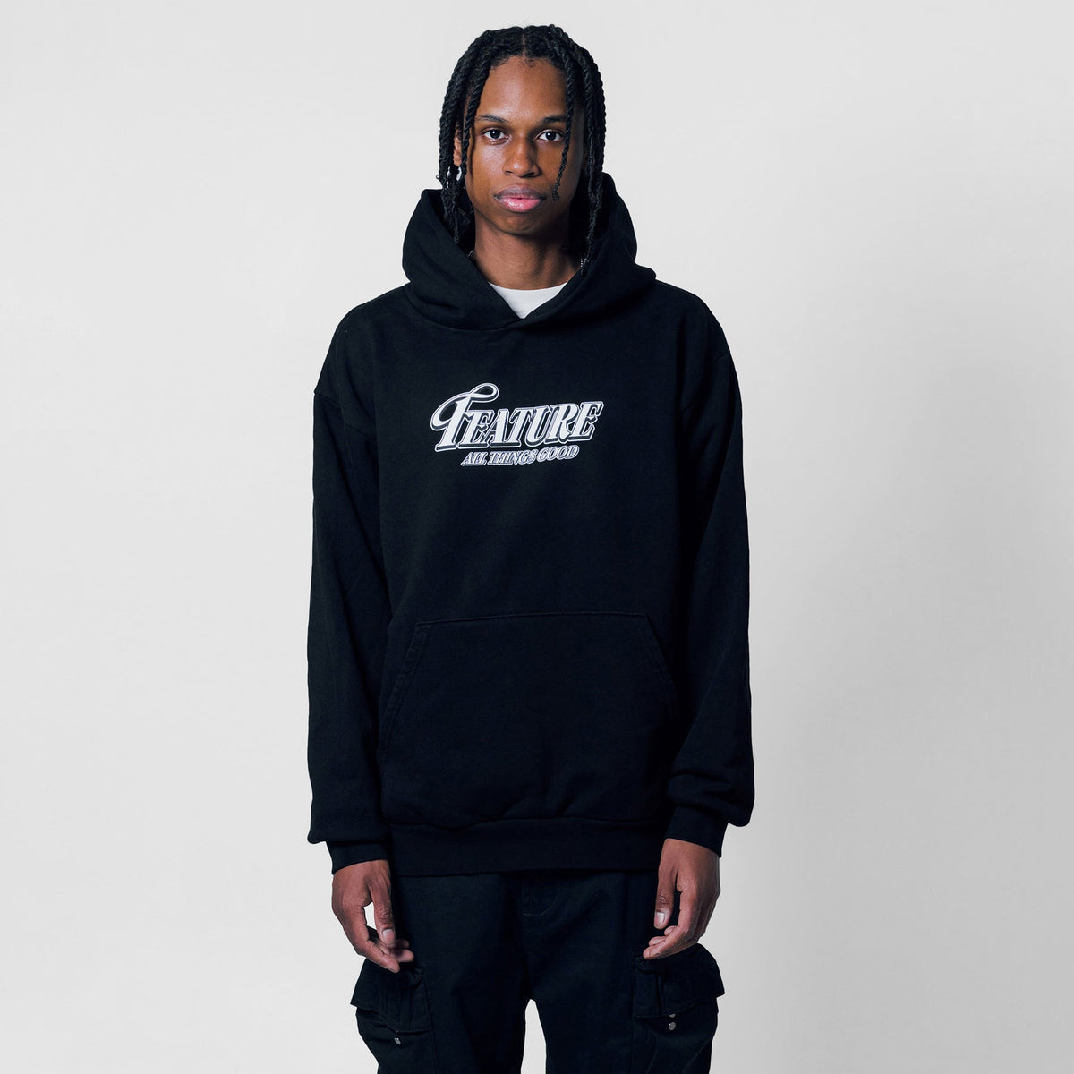Classico Hoodie - Jet Black
