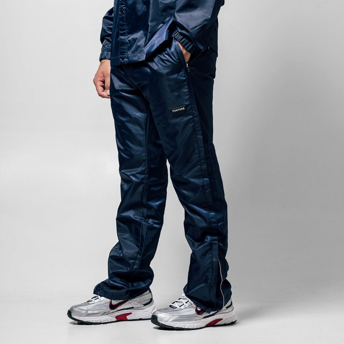 O’Keefe Asymmetrical Pant - Navy