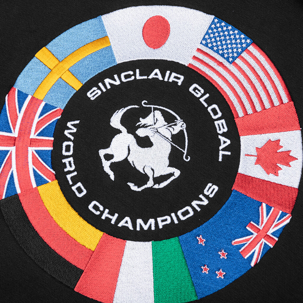 Flag Hoodie - Navy