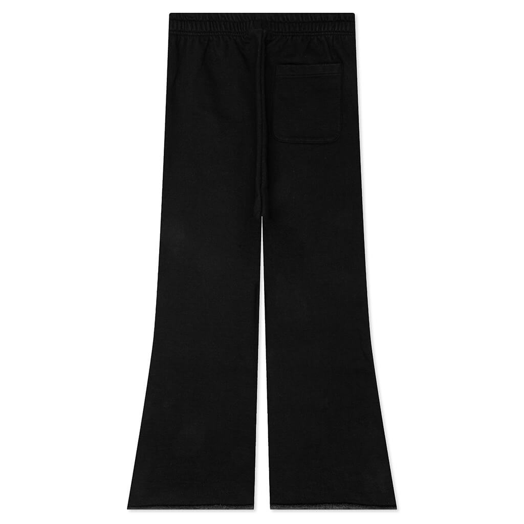 Flare Sweat Pants - Black