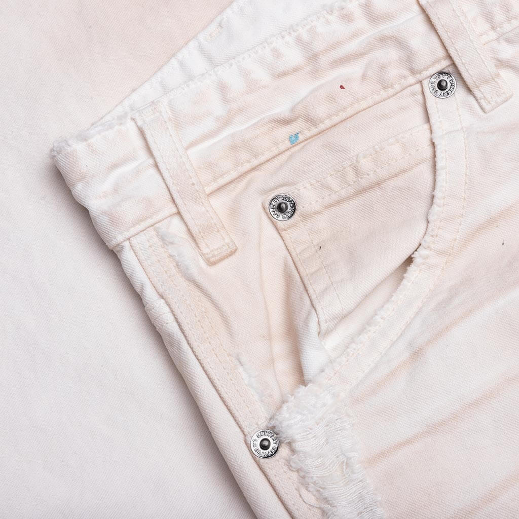 Flea Carpenter Shorts - White/Paint