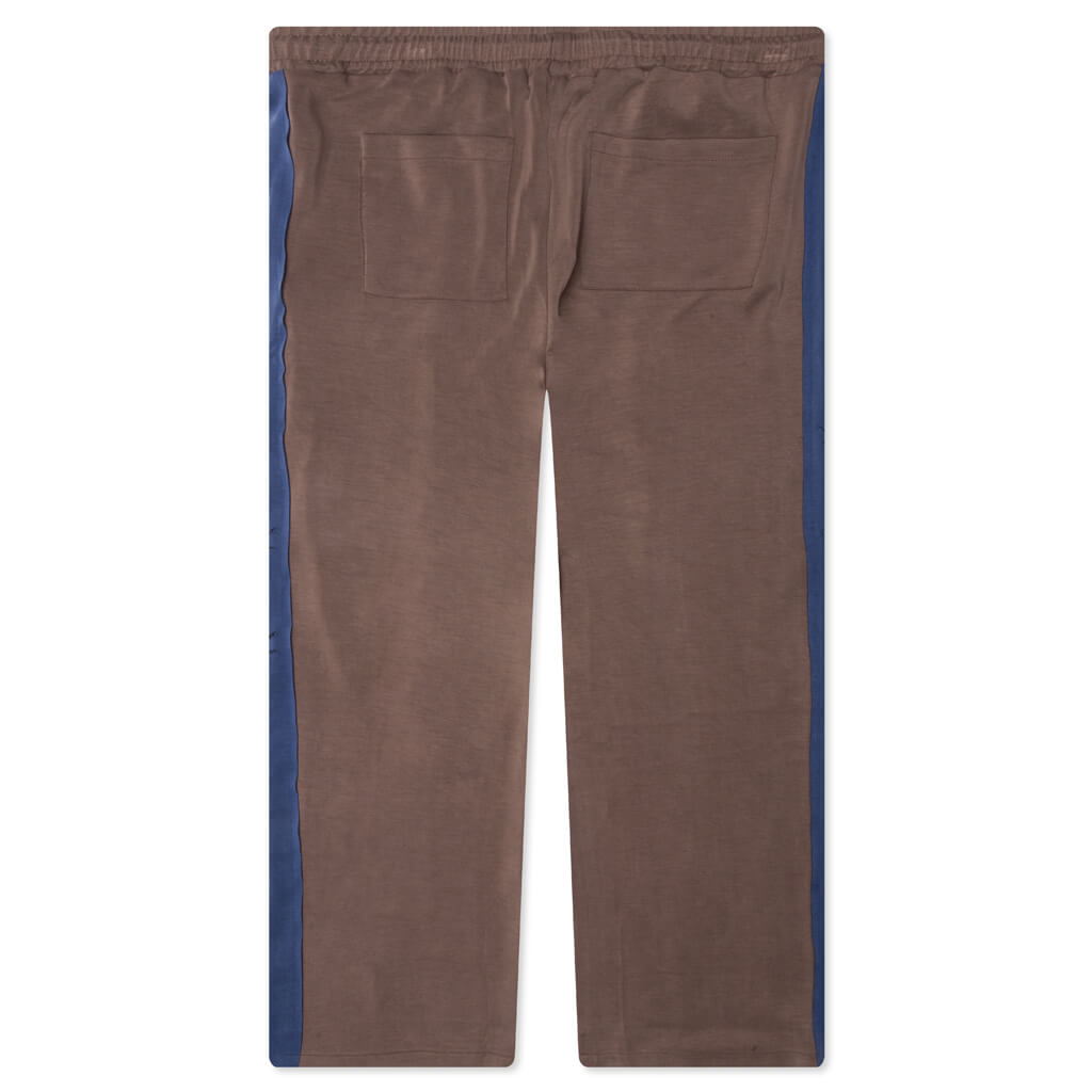 Flies Scuba Track Pant - Brown/Blue