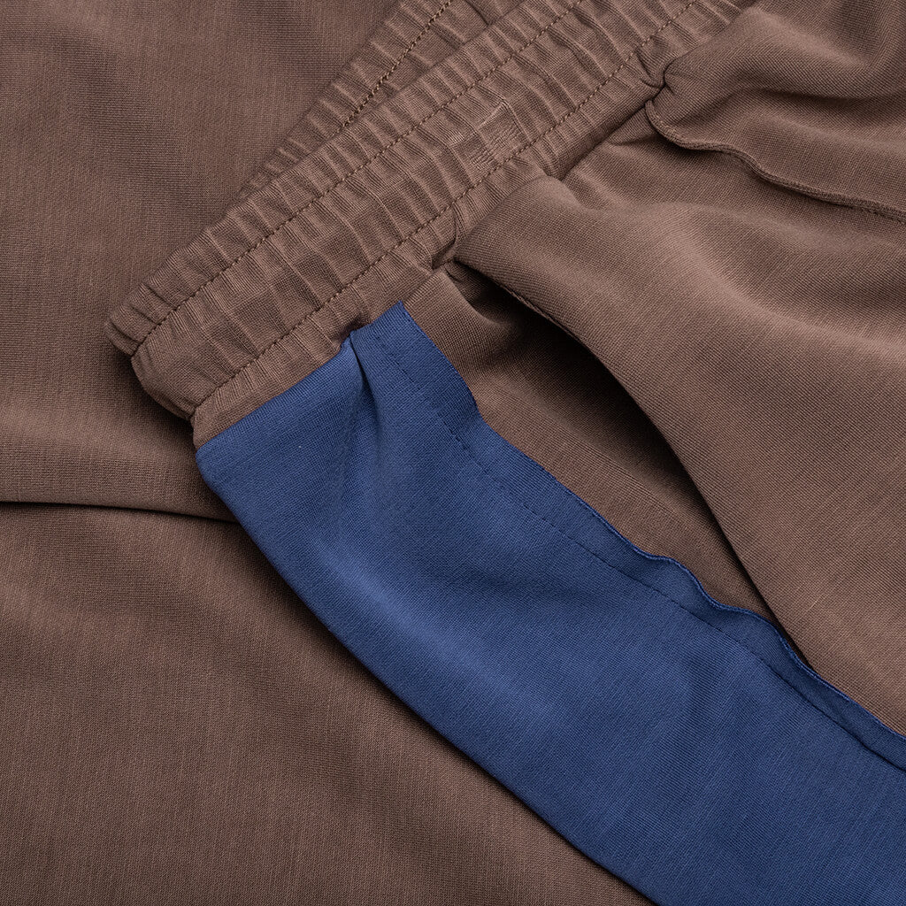 Flies Scuba Track Pant - Brown/Blue
