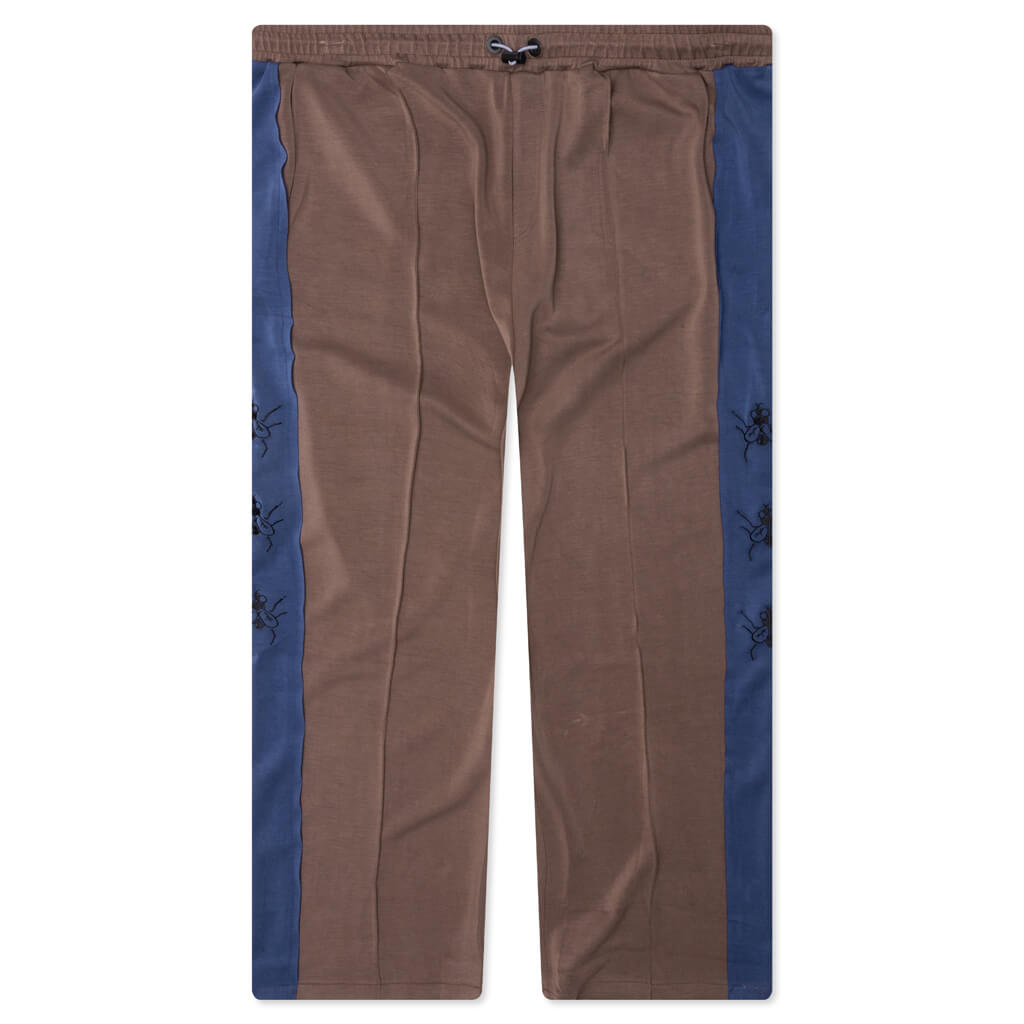 Flies Scuba Track Pant - Brown/Blue