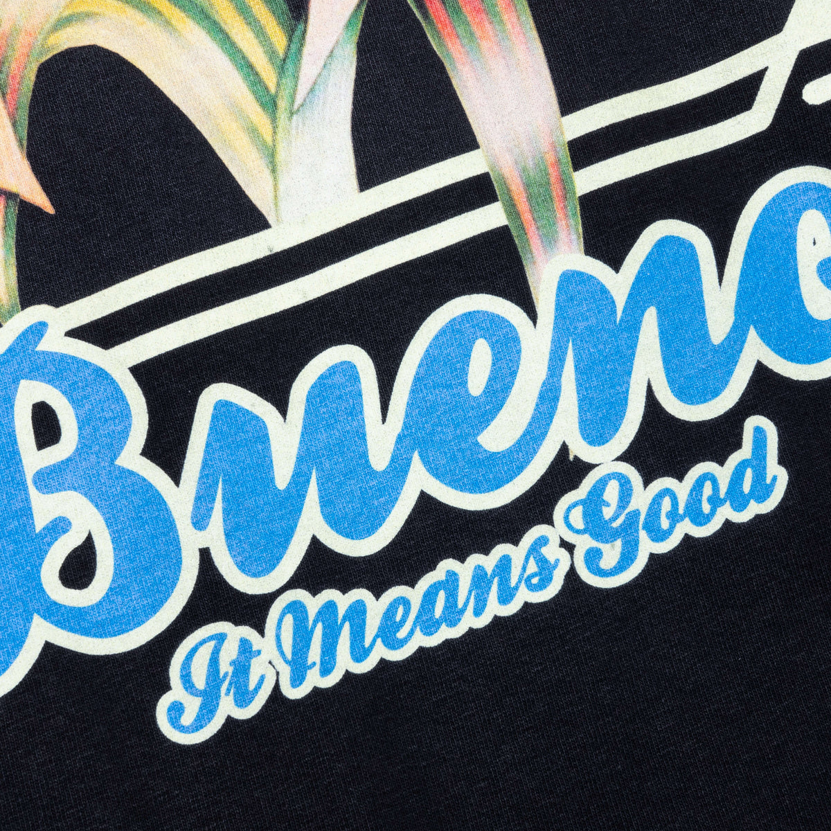 Flor De Samba S/S Tee - Black