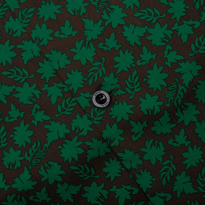 Floral Print Shirt - Green