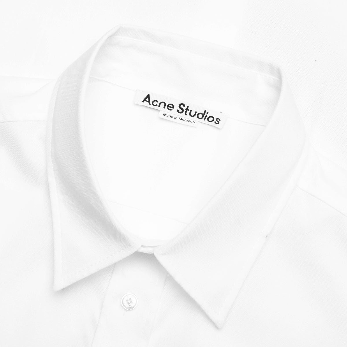 Button Up Shirt Fn-Mn-Shir000810 - White
