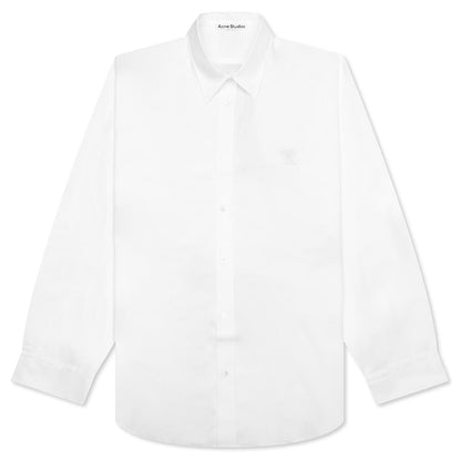 Button Up Shirt Fn-Mn-Shir000810 - White